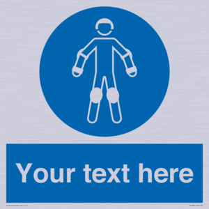 Custom protective roller sport equipment must be worn